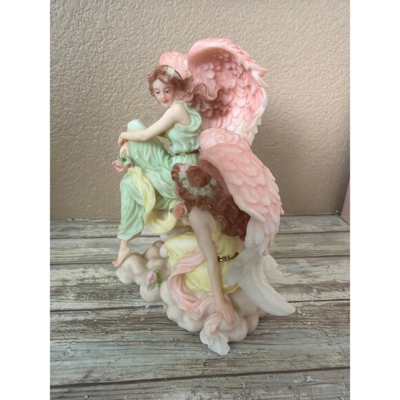 Seraphim Classics 1998 Sisters Heart and Soul Angel Figurine NEW in Box w/COA - Picture 7 of 16
